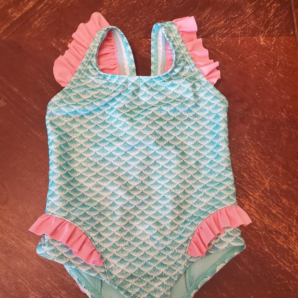 NWOT Sweet Pineapple 18M Mermaid Swimsuit